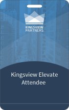 (image for) Kingsview Partners ID Badge - Attendee