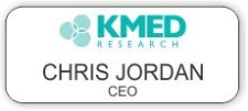 (image for) KMED Research White Badge