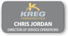 (image for) Kreg Therapeutics Grey Badge