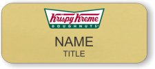 (image for) Krispy Kreme Color Logo Gold Badge