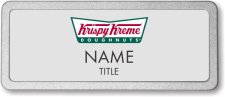 (image for) Krispy Kreme Silver Pebbled Frame Prestige Badge