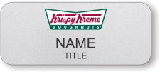 (image for) Krispy Kreme Color Logo Silver Badge