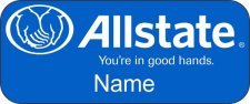 (image for) Allstate Insurance Blue Background Badge