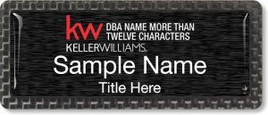 (image for) Keller Williams Realty Logo 5 Carbon Frame Black Badge