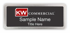 (image for) Keller Williams Commercial Prestige Satin Anodized badge