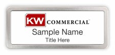 (image for) Keller Williams Commercial Prestige Satin Anodized badge