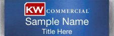 (image for) Keller Williams Commercial Small Meridian Blue Badge