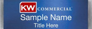 (image for) Keller Williams Commercial Small Meridian Blue Badge