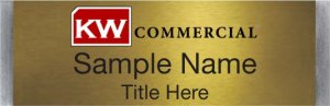 (image for) Keller Williams Commercial Small Meridian Gold Badge