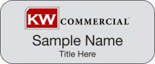 (image for) Keller Williams Commercial Standard Silver Badge