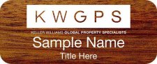 (image for) Keller Williams GPS Bloodwood Badge