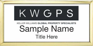 (image for) Keller Williams GPS Gold Executive White Badge