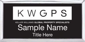 (image for) Keller Williams GPS Silver Executive Black Badge