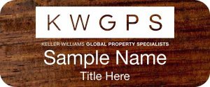 (image for) Keller Williams GPS Rosewood Badge