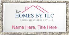 (image for) Keller Williams Homes by TLC Bling Silver Badge