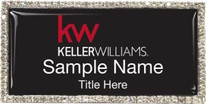 (image for) Keller Williams KW Silver Bling Black Badge