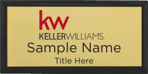 (image for) Keller Williams KW Black Executive Gold Badge