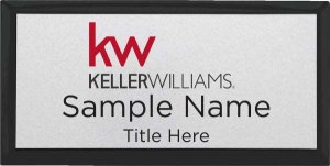 (image for) Keller Williams KW Black Executive Silver Badge