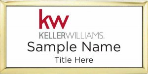 (image for) Keller Williams KW Gold Executive White Badge