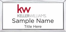 (image for) Keller Williams KW Silver Executive White Badge