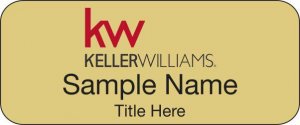 (image for) Keller Williams KW Standard Gold Badge