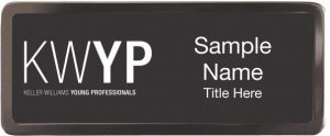 (image for) Keller Williams Young Professionals Black Chrome Badge