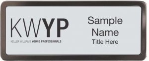 (image for) Keller Williams Young Professionals Black Chrome Silver Badge