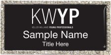 (image for) Keller Williams Young Professionals Silver Bling Black Badge