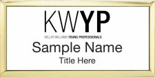 (image for) Keller Williams Young Professionals Gold Executive White Badge