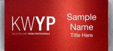 (image for) Keller Williams Young Professionals Large Silver Meridian Red Badge