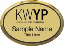 (image for) Keller Williams Young Professionals Gold Oval Executive Badge