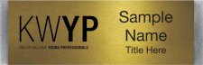 (image for) Keller Williams Young Professionals Small Meridian Gold Badge