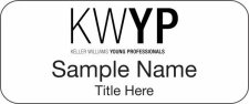 (image for) Keller Williams Young Professionals Standard White Badge