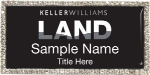 (image for) Keller Williams Land Silver Bling Black Badge