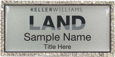 (image for) Keller Williams Land Silver Bling Badge