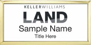 (image for) Keller Williams Land Gold Executive White Badge