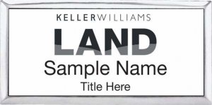 (image for) Keller Williams Land Silver Executive White Badge