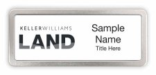 (image for) Keller Williams Land Prestige Satin Anodized badge