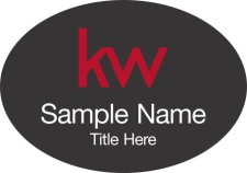 (image for) KW Logo Black Oval Badge