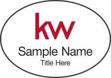 (image for) KW Logo White Oval Badge