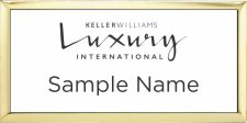 (image for) Keller Williams Luxury International Gold Executive White Badge