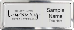 (image for) Keller Williams Luxury International Polished Prestige Silver Badge