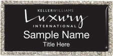 (image for) Keller Williams Luxury International Silver Bling Black Badge