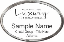 (image for) Keller Williams - Chatel Group Oval Polished Frame Prestige Badge