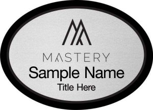 (image for) Keller Williams Mastery Black Oval Executive Silver Badge