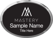 (image for) Keller Williams Mastery Silver Oval Executive Black Badge