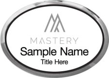 (image for) Keller Williams Mastery Silver Oval Executive White Badge