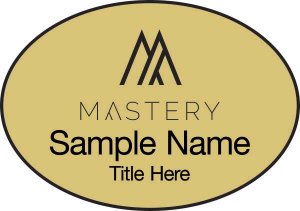 (image for) Keller Williams Mastery Gold Oval Badge