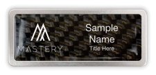 (image for) Keller Williams Mastery Satin Anodized Frame Carbon Insert Badge