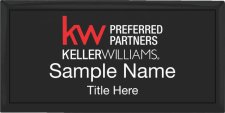 (image for) Keller Williams Preferred Partners Black Executive Badge